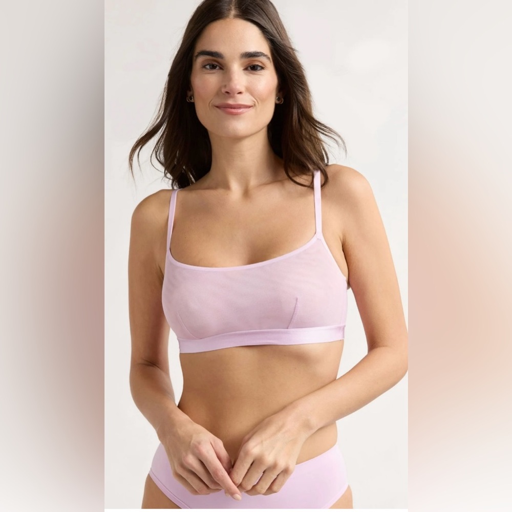 Joyspun’s Women’s Lilac Mesh Bralette! NWT! Size Small.‎